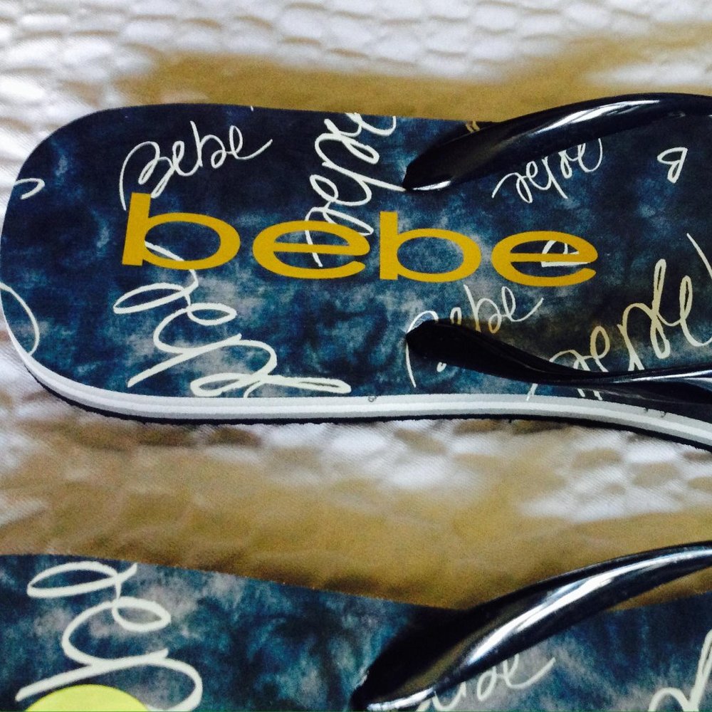 Bebe Tamia Logo Sandals/Flip flops For Women - Picture 7 of 15
